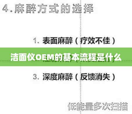 洁面仪OEM的基本流程是什么