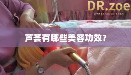 芦荟有哪些美容功效？