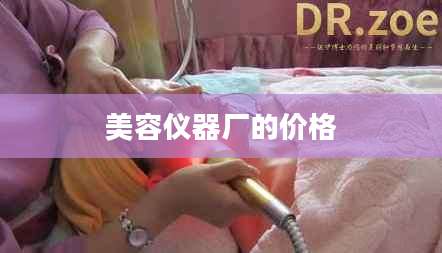 美容仪器厂的价格