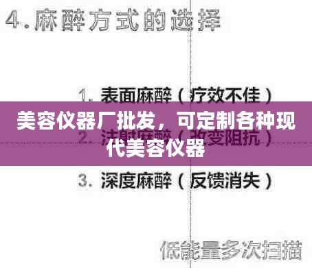 美容仪器厂批发，可定制各种现代美容仪器