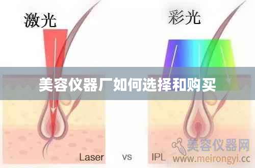 美容仪器厂如何选择和购买