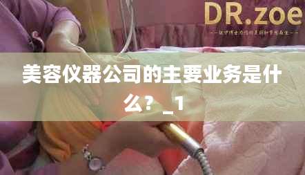 美容仪器公司的主要业务是什么？_1