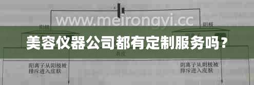 美容仪器公司都有定制服务吗？