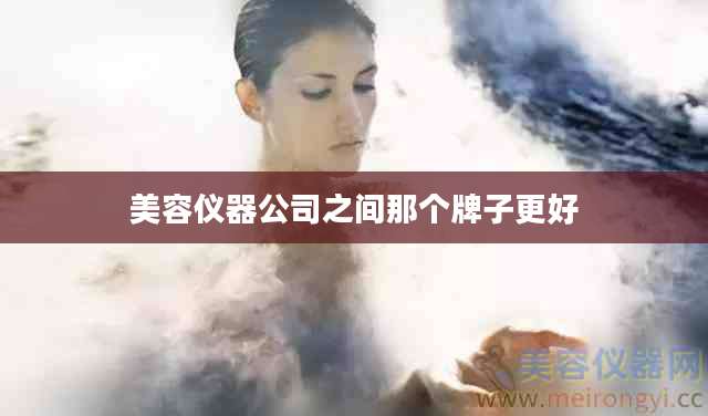 美容仪器公司之间那个牌子更好