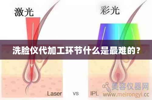 洗脸仪代加工环节什么是最难的？