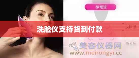 洗脸仪支持货到付款