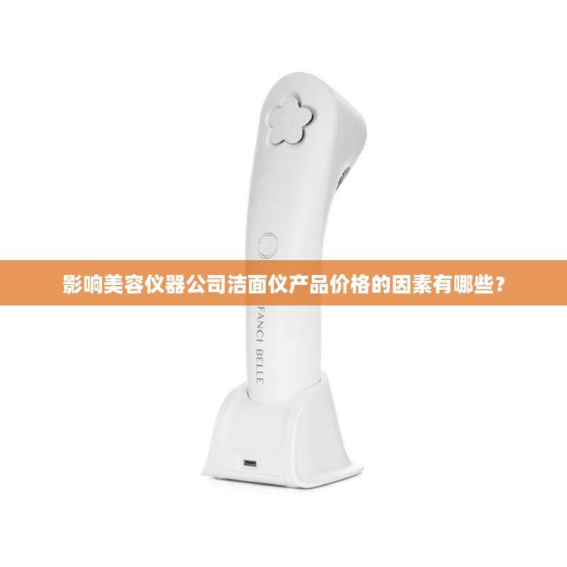 影响美容仪器公司洁面仪产品价格的因素有哪些？