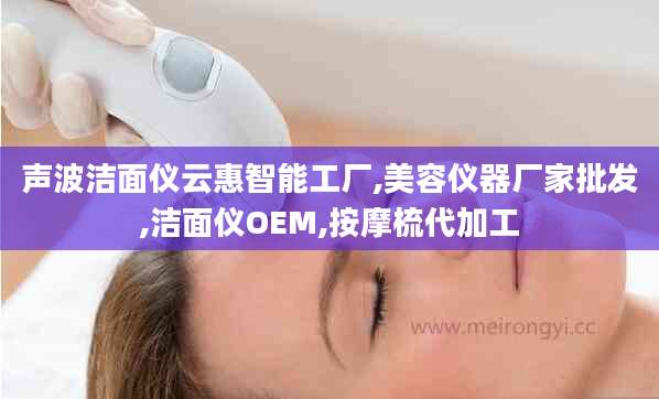 声波洁面仪云惠智能工厂,美容仪器厂家批发,洁面仪OEM,按摩梳代加工